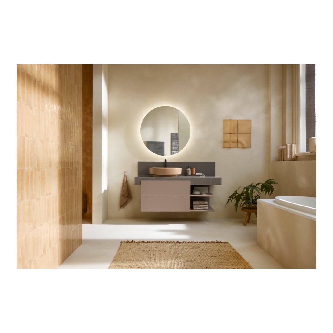 Duravit Console Balcoon 140x55x37 cm, 1 AS, Be L, ba S, Verb-St