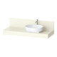 Duravit Console Balcoon 140x55x37 cm, 1 AS, Bec. droite, Ivoire mat-1