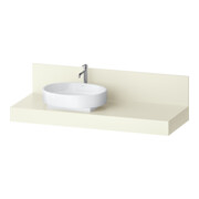 Duravit Console Balcoon 140x55x37 cm, 1 AS, Bec. gauche, ivoire mat