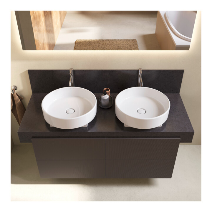 Duravit Console Balcoon 140x55x37 cm, 2 A., Be bs, la S, Verb-St