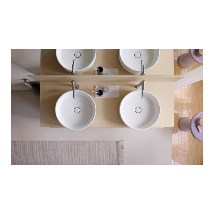 Duravit Console Balcoon 140x55x37 cm, 2 A., double face, beige sable
