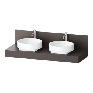 Duravit Console Balcoon 140x55x37 cm, 2 A., double face, marron ma