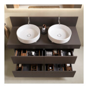 Duravit Console Balcoon 140x55x37 cm, 2 A., double face, marron ma-4