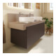 Duravit Console Balcoon 140x55x37 cm, 2 trous, évier double face, montage encastré