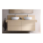 Duravit Console Balcoon 160x55x37 cm, 2 tiroirs, beige sable-2