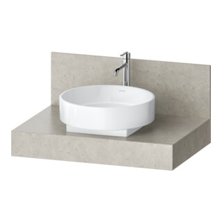 Duravit Console Balcoon 80x55x37 cm, 1 AS, blanc mat, avec S, fixation murale