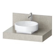 Duravit Console Balcoon 80x55x37 cm, 1 AS, blanc mat, avec S, fixation murale