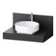 Duravit Console Balcoon 80x55x37 cm, 1 AS, blanc mat, laqué S, fixation murale-1