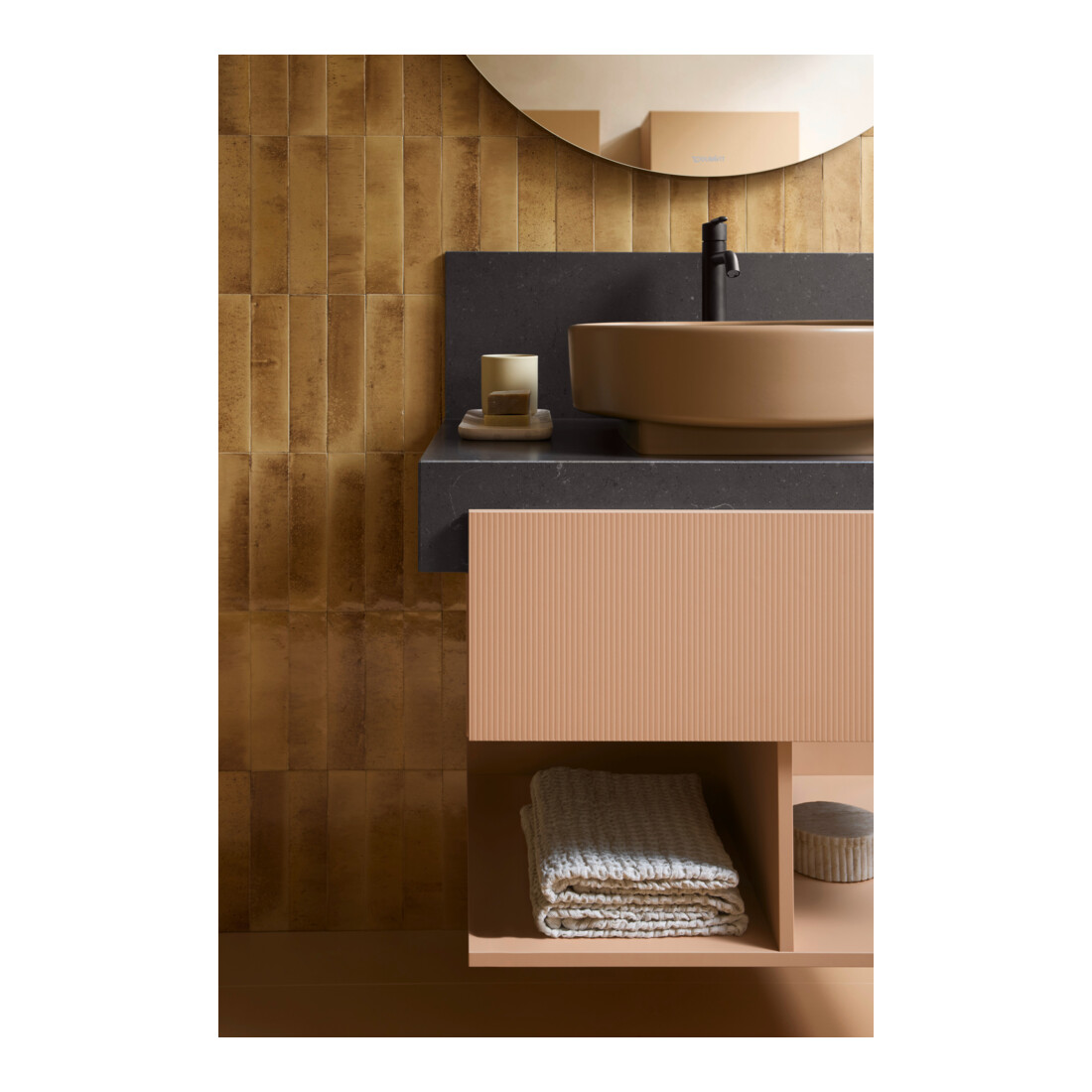 Duravit Console Balcoon 80x55x37 cm, 1 AS, blanc mat, laqué S, fixation murale