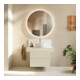 Duravit Console Balcoon 80x55x37 cm, 1 AS robinet central, ivoire mat