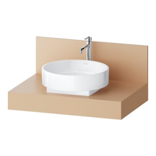 Duravit Console Balcoon 80x55x37 cm, 1 trou robinet, Terra ma
