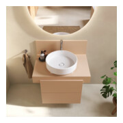 Duravit Console Balcoon 80x55x37 cm, 1 trou robinet, Terra ma-5