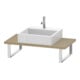 Duravit Console Compact L-Cube 80-200x48 cm, 1 AS, ép. 3 cm, méd. Ei-1