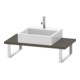 Duravit Console Compact L-Cube 80-200x48 cm, 1 AS, ép. 3 cm, pour Gr s-mat-1