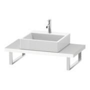Duravit Console Compact L-Cube 80-200x48 cm, 1 AS, ép. 4,5 cm, blanc mat