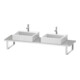 Duravit Console Compact L-Cube 80-200x48 cm, 2 A., ép. 3 cm, base mate-3