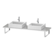 Duravit Console Compact L-Cube 80-200x48 cm, 2 A., ép. 3 cm, base mate-3