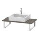 Duravit Console Compact L-Cube 80-200x48cm, 1 AS, ép. 3cm, blanc mat-1