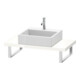 Duravit Console Compact L-Cube 80-200x48cm, 1 AS, ép. 4,5cm, blanc brillant-1