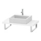 Duravit Console Compact L-Cube 80-200x48cm, 1 AS, ép. 4,5cm, blanc hgl-1