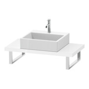 Duravit Console Compact L-Cube 80-200x48cm, 1 AS, ép. 4,5cm, blanc hgl