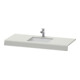 Duravit Console de lavabo DuraStyle 80-200x55x10cm, 1 découpe, béton mat-1