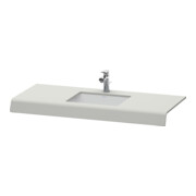 Duravit Console de lavabo DuraStyle 80-200x55x10cm, 1 découpe, béton mat