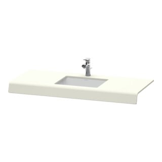 Duravit Console de lavabo DuraStyle 80-200x55x10cm, 1 découpe, taupe