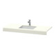 Duravit Console de lavabo DuraStyle 80-200x55x10cm, 1 découpe, taupe-1