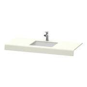 Duravit Console de lavabo DuraStyle 80-200x55x10cm, 1 découpe, taupe
