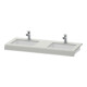 Duravit Console de lavabo DuraStyle 80-200x55x10cm, 2 découpes, béton mat-1