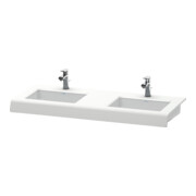 Duravit Console de lavabo DuraStyle 80-200x55x10cm, 2 découpes, blanc mat