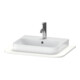Duravit Console de lavabo Happy D.2 Plus 65x48cm, 1 découpe, blanc supermat-1