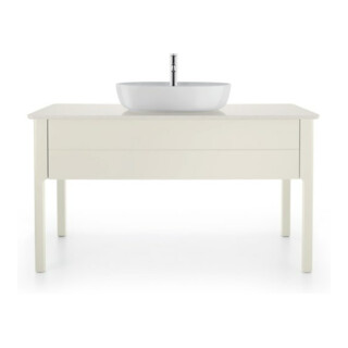 Duravit Console de lavabo Luv 138,8x59,5x2 cm, quartz, avec 1 trou, sans robinet