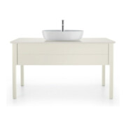 Duravit Console de lavabo Luv 138,8x59,5x2 cm, quartz, avec 1 trou, sans robinet