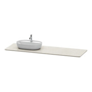 Duravit Console de lavabo Luv 178,3x59,5x2 cm, quartz, 1 AS, L, s St