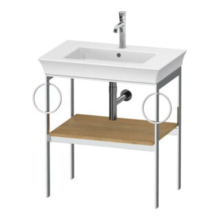 Duravit Console de lavabo White Tulip 68,4x45 cm, E Nat mass, Me, 2 HTH, bo