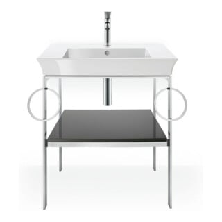 Duravit Console de lavabo White Tulip 68,4x45 cm, gris, Me, 2 HTH, sur pied