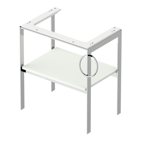 Duravit Console de lavabo White Tulip 68,4x45 cm, Me, bo, HTH droite, blanc mat