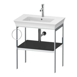 Duravit Console de lavabo White Tulip 68,4x45 cm, Me, bo, HTH gauche, gris mat s-matt