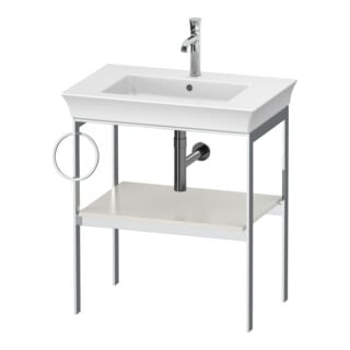 Duravit Console de lavabo White Tulip 68,4x45 cm, Me, bo, HTH l, Nord blanc mat