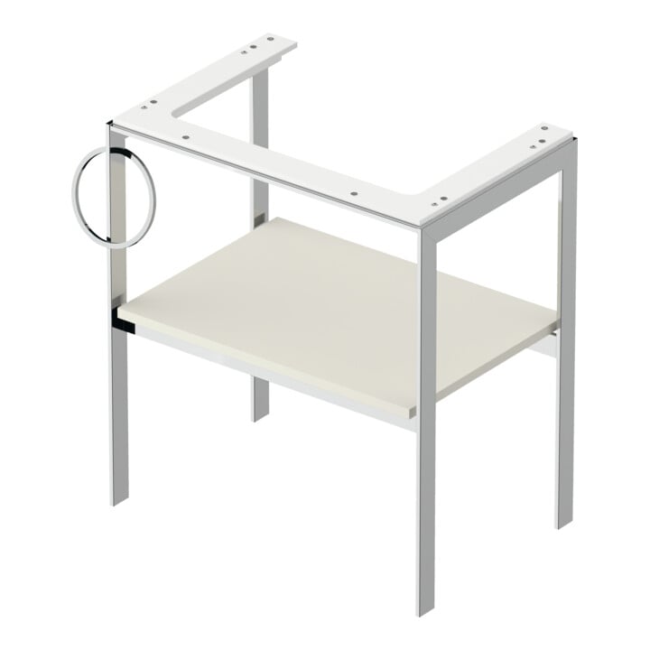 Duravit Console de lavabo White Tulip 68,4x45 cm, Me, bo, HTH l, Nord blanc mat
