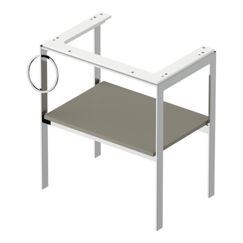 Duravit Console de lavabo White Tulip 68,4x45 cm, Me, bo, HTH l, st-g s-mat