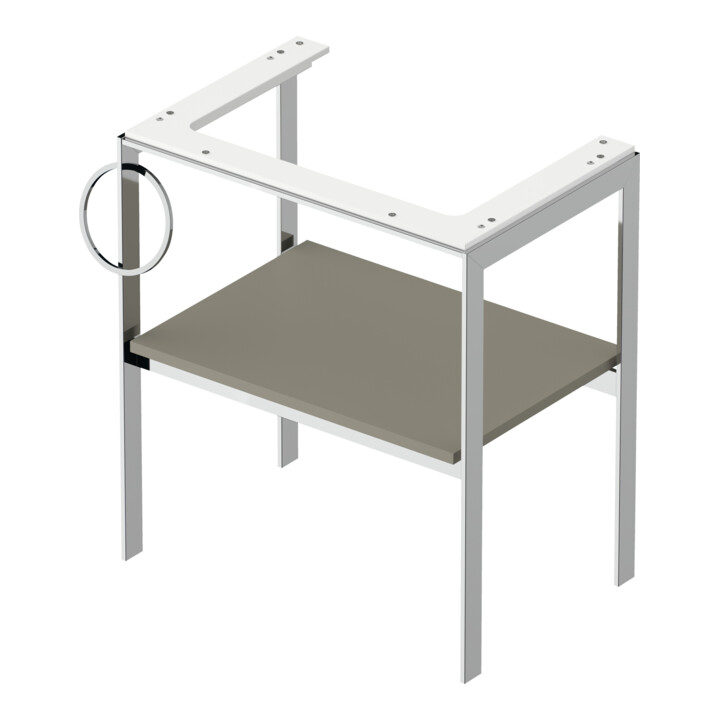 Duravit Console de lavabo White Tulip 68,4x45 cm, Me, bo, HTH l, st-g s-mat