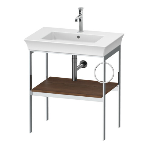 Duravit Console de lavabo White Tulip 68,4x45 cm, Me, bo, HTH r, US Nussb mass.