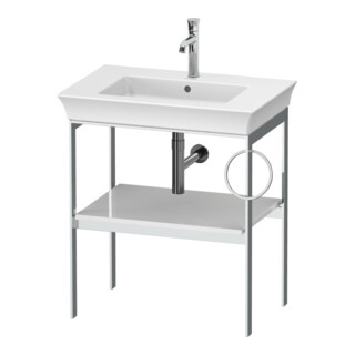 Duravit Console de lavabo White Tulip 68,4x45 cm, Me, bo, porte-serviettes dr, blc hgl