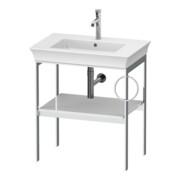 Duravit Console de lavabo White Tulip 68,4x45 cm, Me, bo, porte-serviettes dr, blc hgl