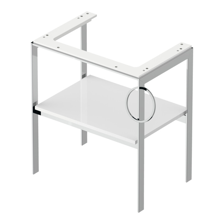 Duravit Console de lavabo White Tulip 68,4x45 cm, Me, bo, porte-serviettes dr, blc hgl