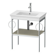 Duravit Console de lavabo White Tulip 68,4x45 cm, T m, Me, 2 HTH, sur pied