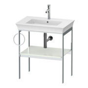 Duravit Console de lavabo White Tulip 68,4x45cm, Me, bo, HTH gauche, blanc mat s-matt